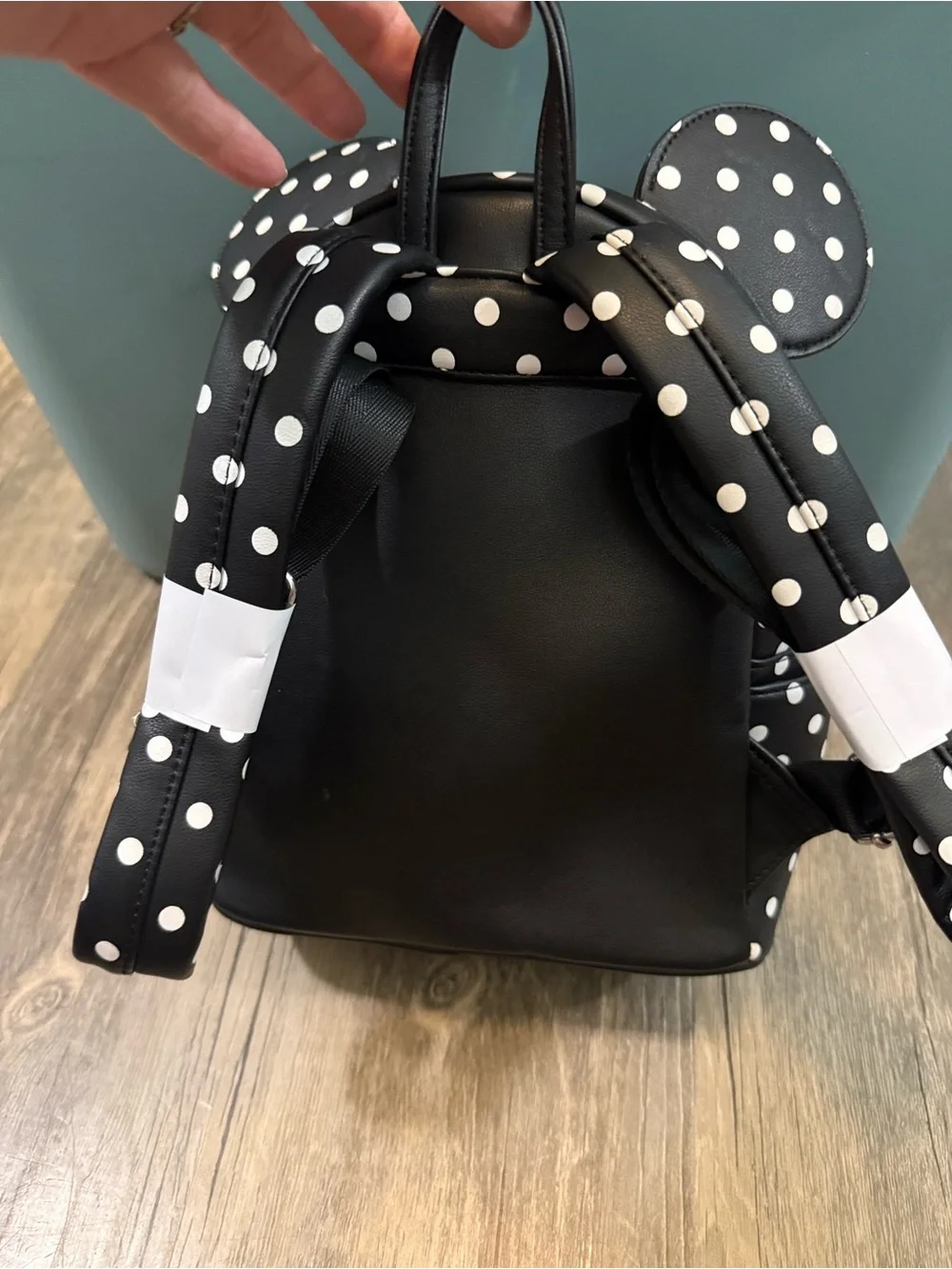 Loungefly Polka Dot Minnie Mouse Backpack - Black & Red